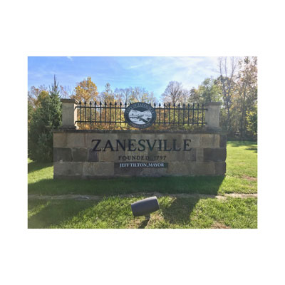 Seat Bus City Of Zanesville